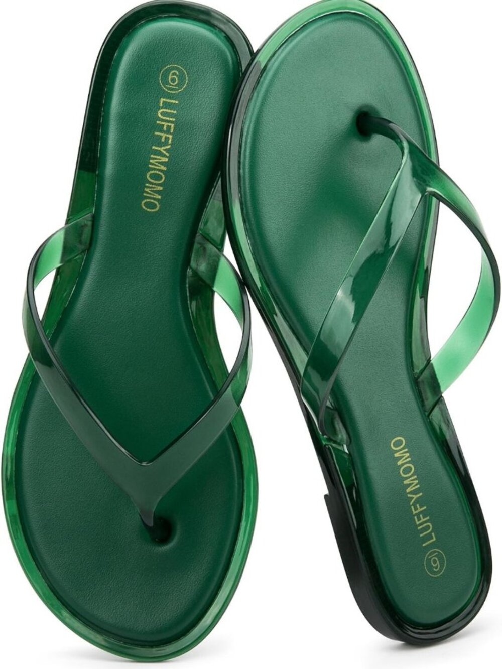Stylish Women's Casual Jelly Flip Flops - Lightweight, Comfortable Summer